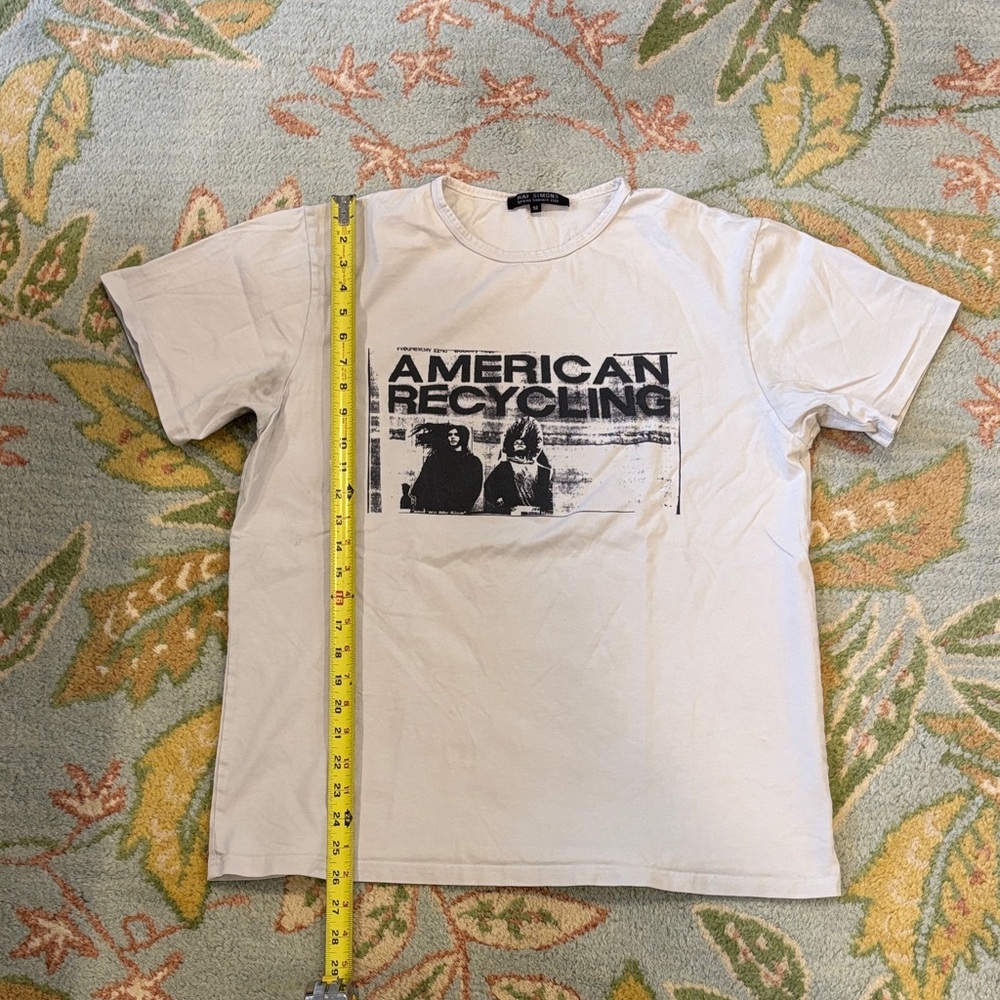 RAF Simons t-shirt Large